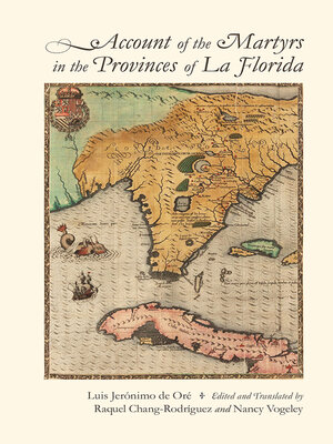cover image of Account of the Martyrs in the Provinces of La Florida